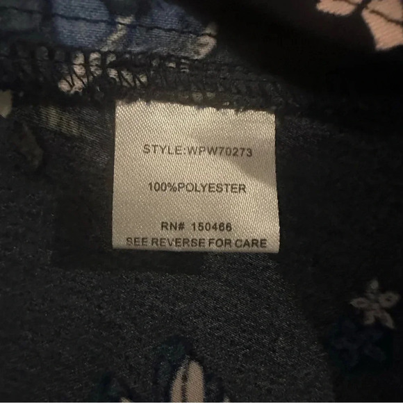 41 Hawthorn sleeveless navy tie front dress size 3X - Picture 8 of 9